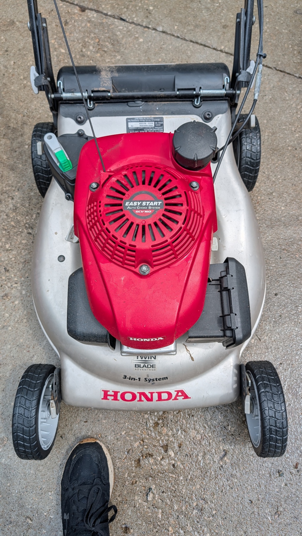 Honda 3-in-1 walk-behind push mower